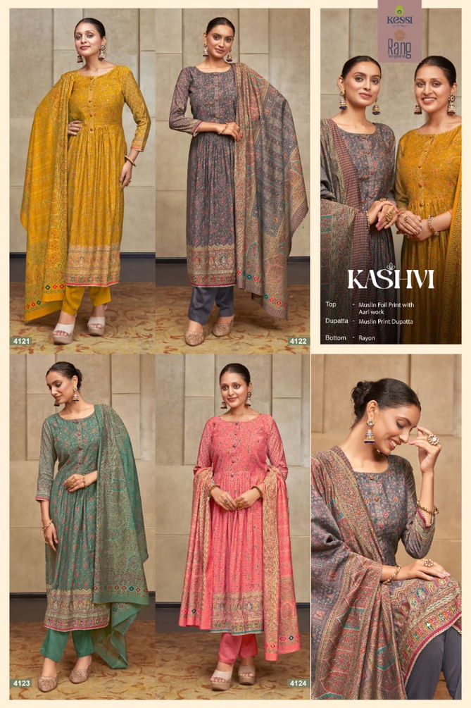 Kashvi By Rang Printed Anarkali Suits Catalog